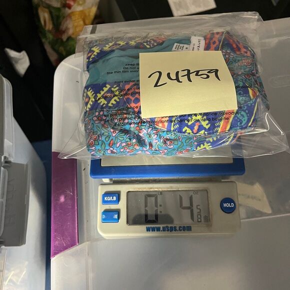 Current Air Floral Tribal Print Shirt Puff Short Sleeve Boho Vibrant Top MEDIUM - Picture 11 of 11